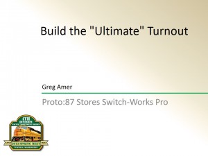 Build The "Ultimate" Turnout